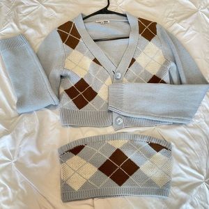 2 piece sweater